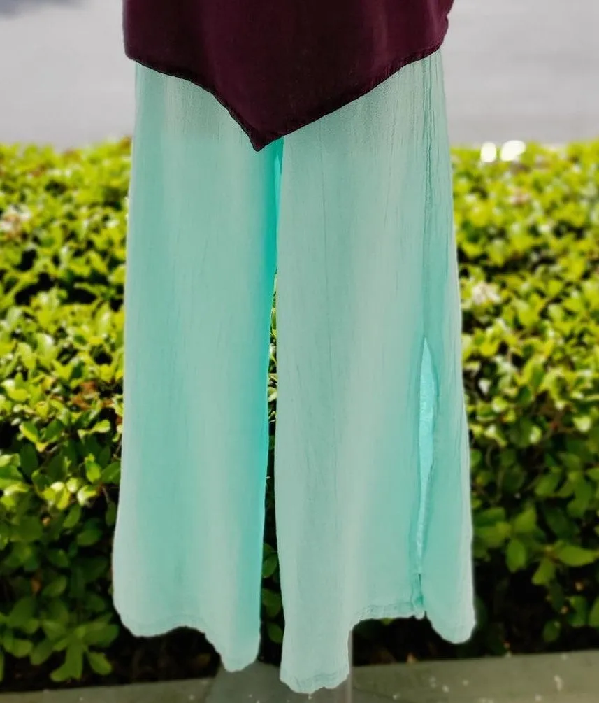 Emma 100% Gorgeous Flow! Cotton Gauze Pants,Women Wear