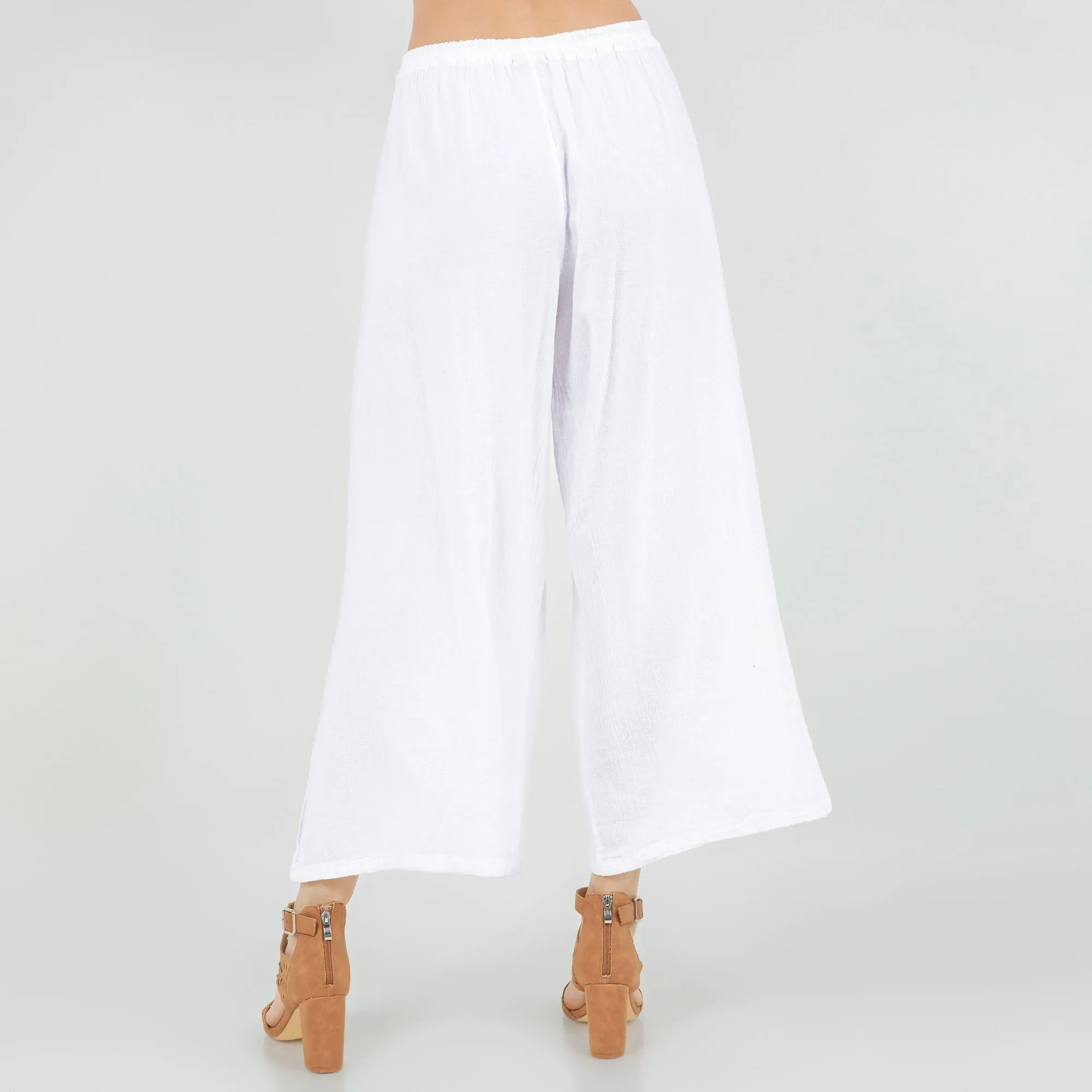 Emma 100% Gorgeous Flow! Cotton Gauze Pants,Women Wear