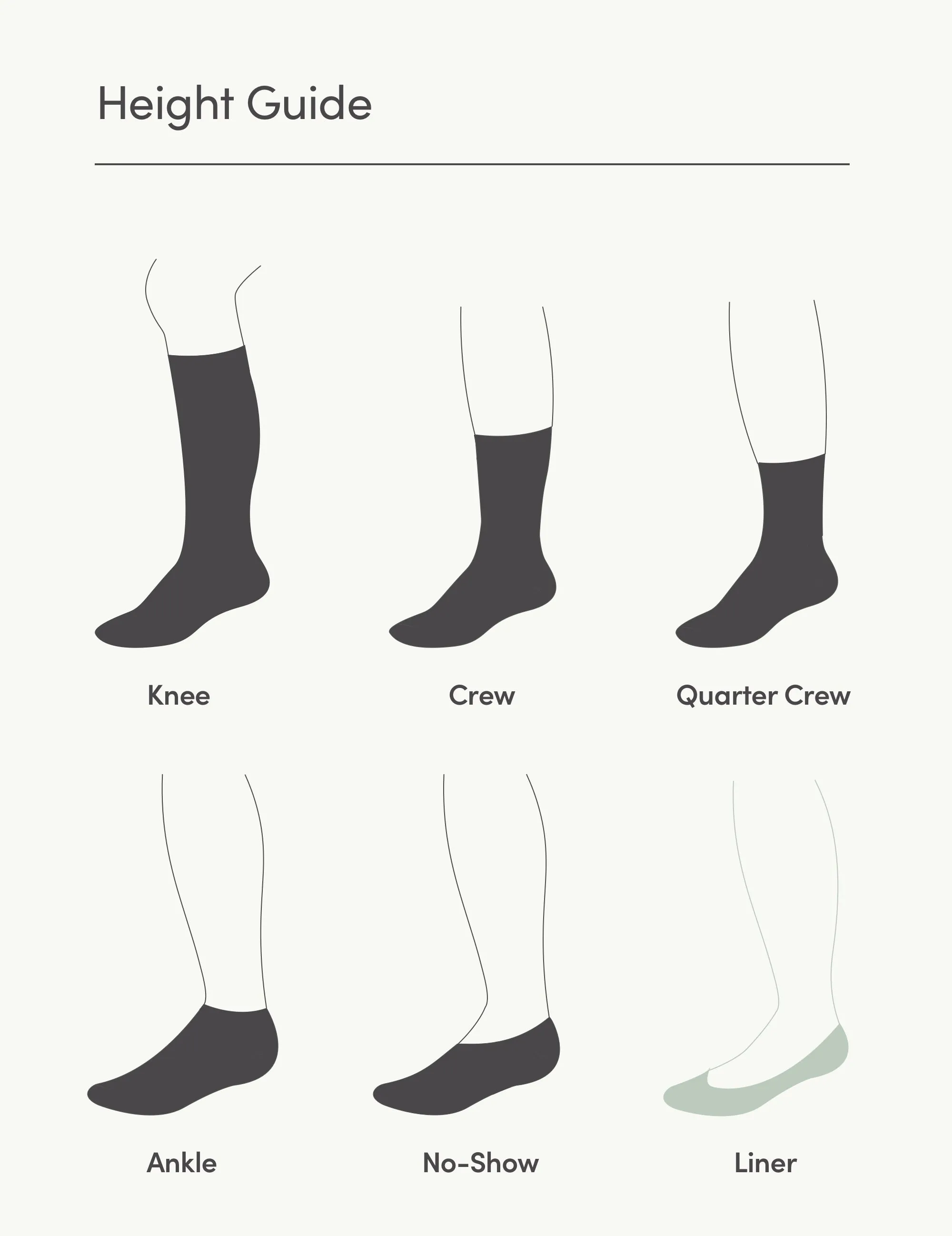Everyday Liner Socks - Shell,Men Socks