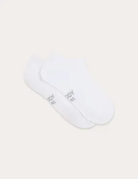 Everyday No Show Socks - White,Women Socks
