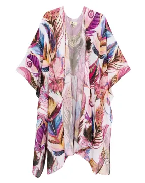 Feather Kimono,Women Wear
