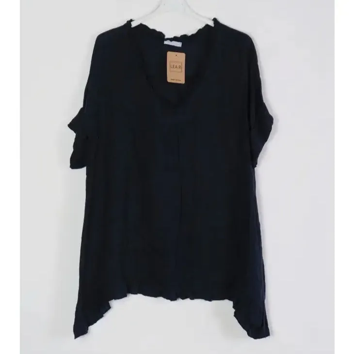 Flowing Linen Tunic 10768,Women Wear