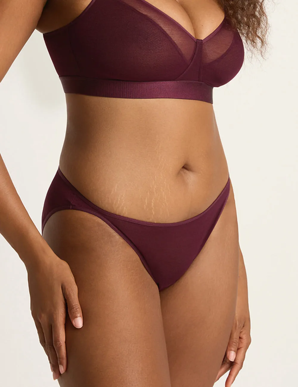 FreeMesh Bikini - Fig,Women Wear