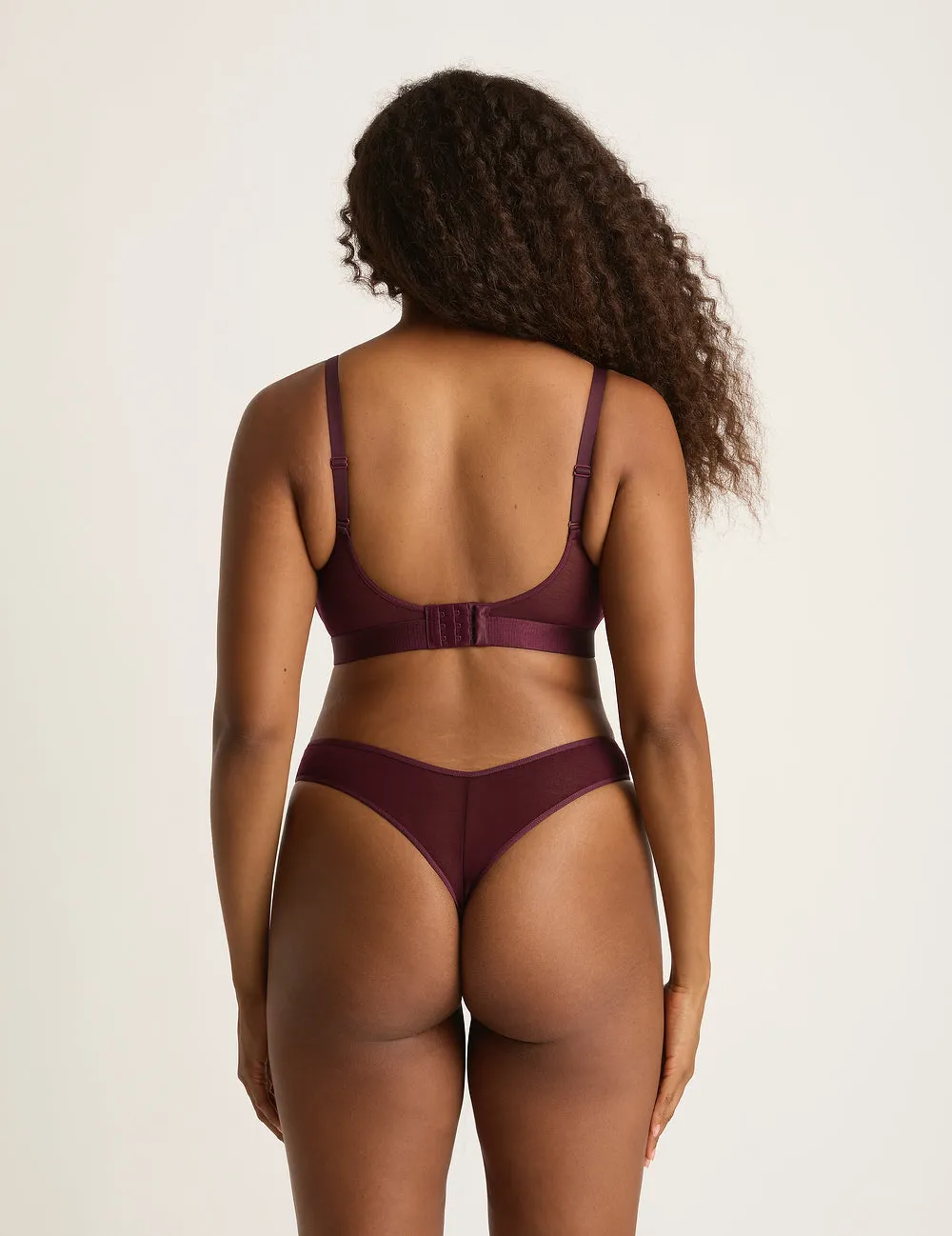 FreeMesh Full Bust Wireless Bra - Fig,Women Wear