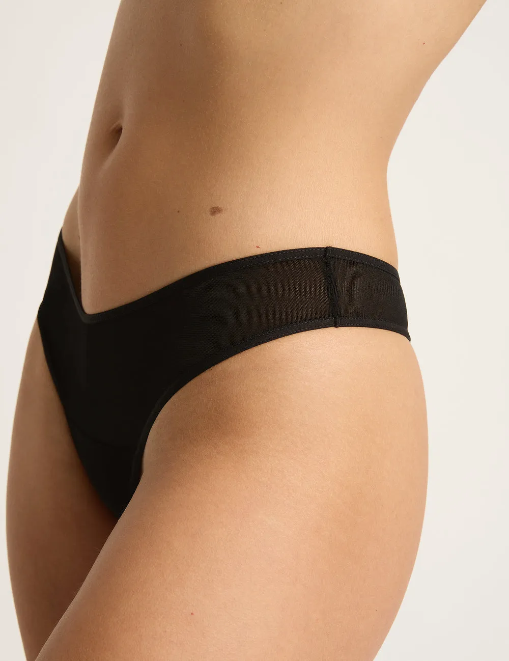 FreeMesh G-String - Black,Women Wear