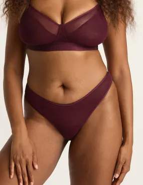FreeMesh G-String - Fig,Women Wear