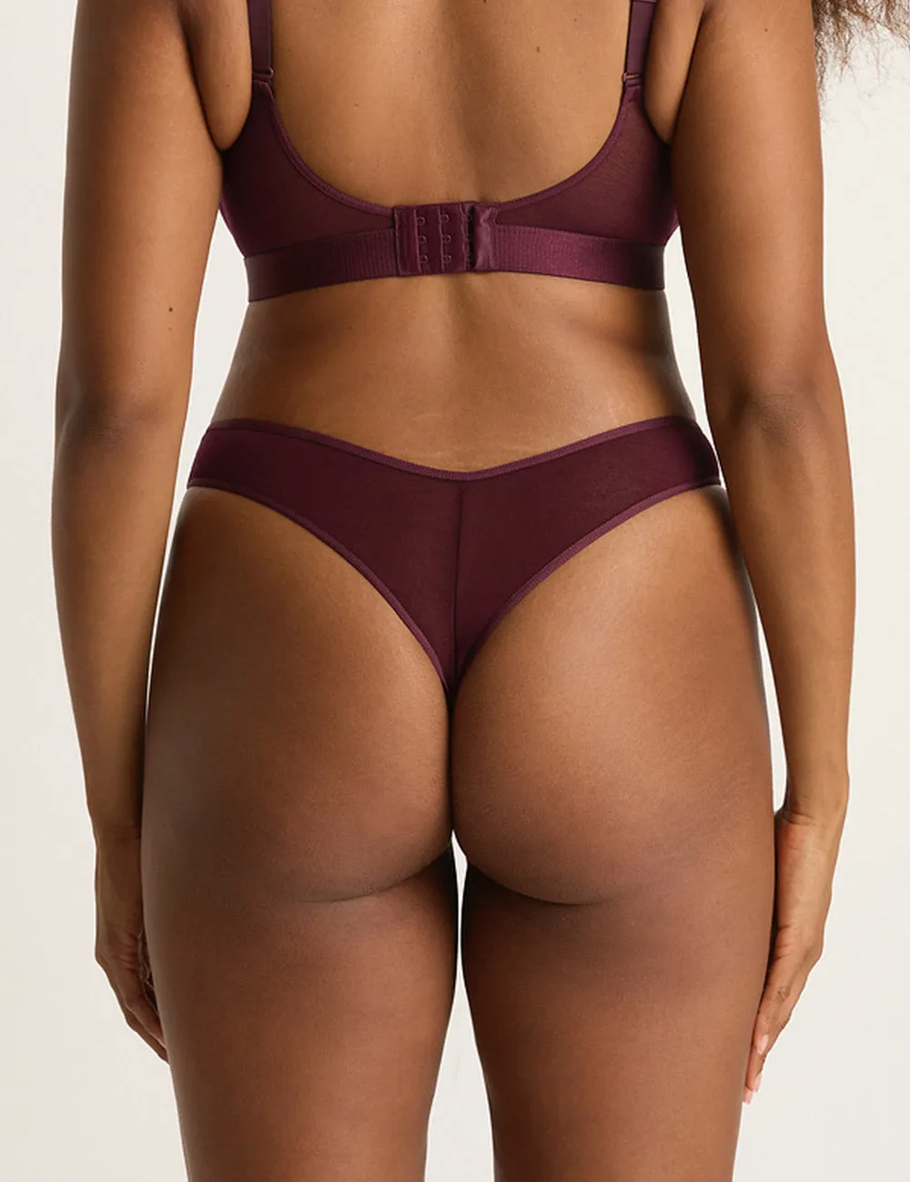 FreeMesh G-String - Fig,Women Wear