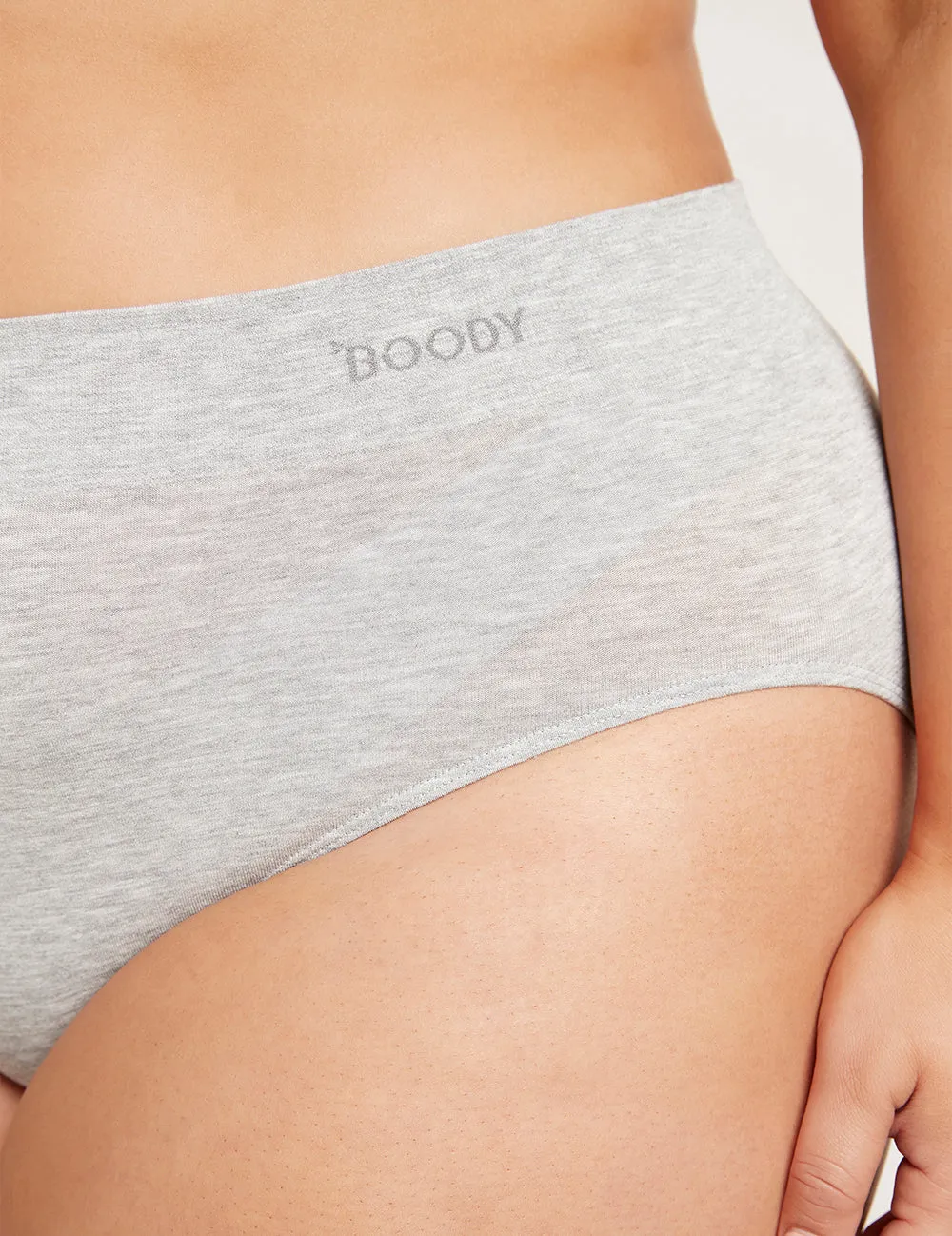 Full Briefs - Light Grey Marl,Women Wear