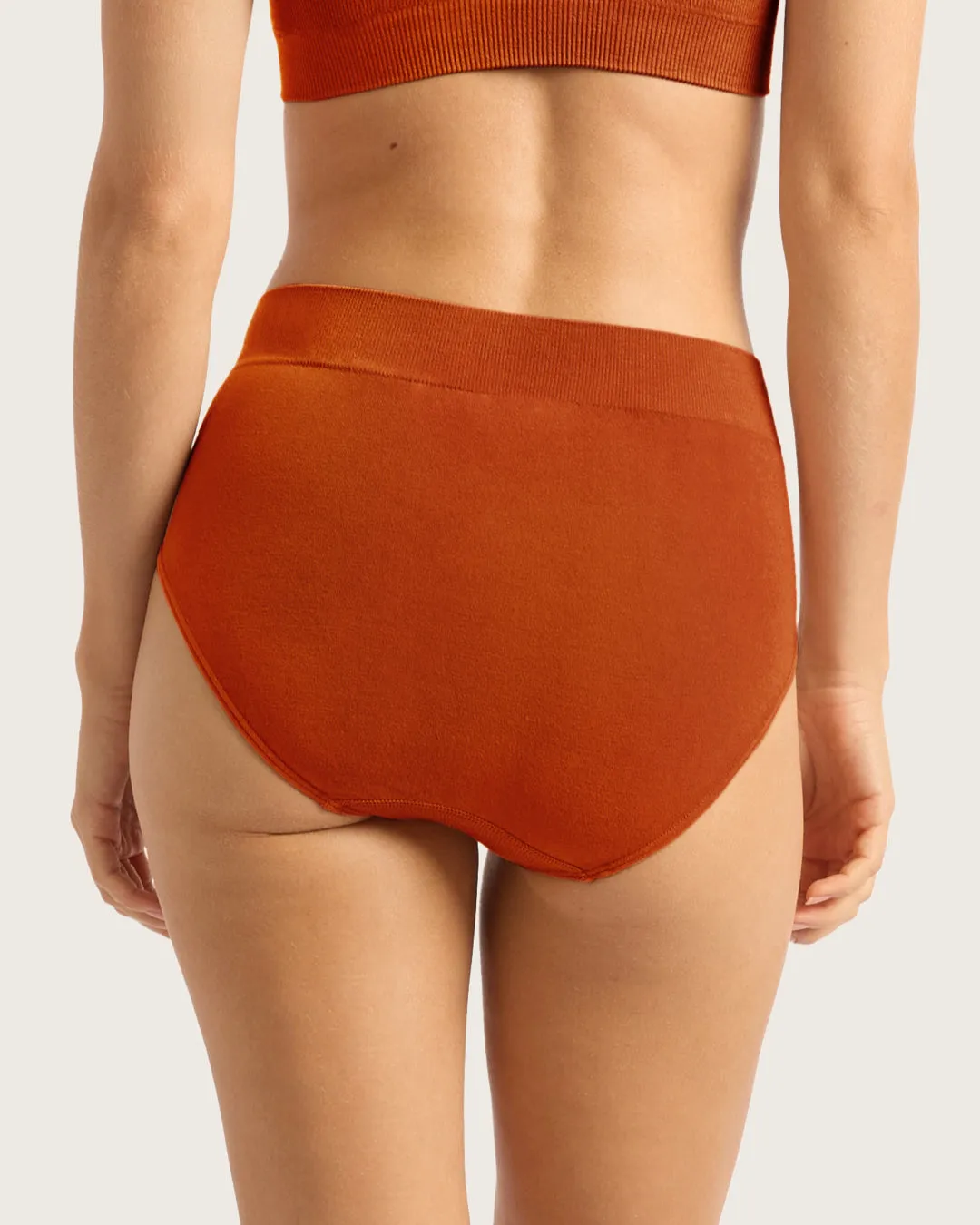 Full Briefs - Terracotta,Women Wear
