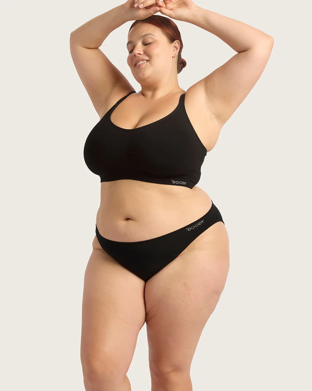 Full Bust Wireless Bra - Black,Women Wear