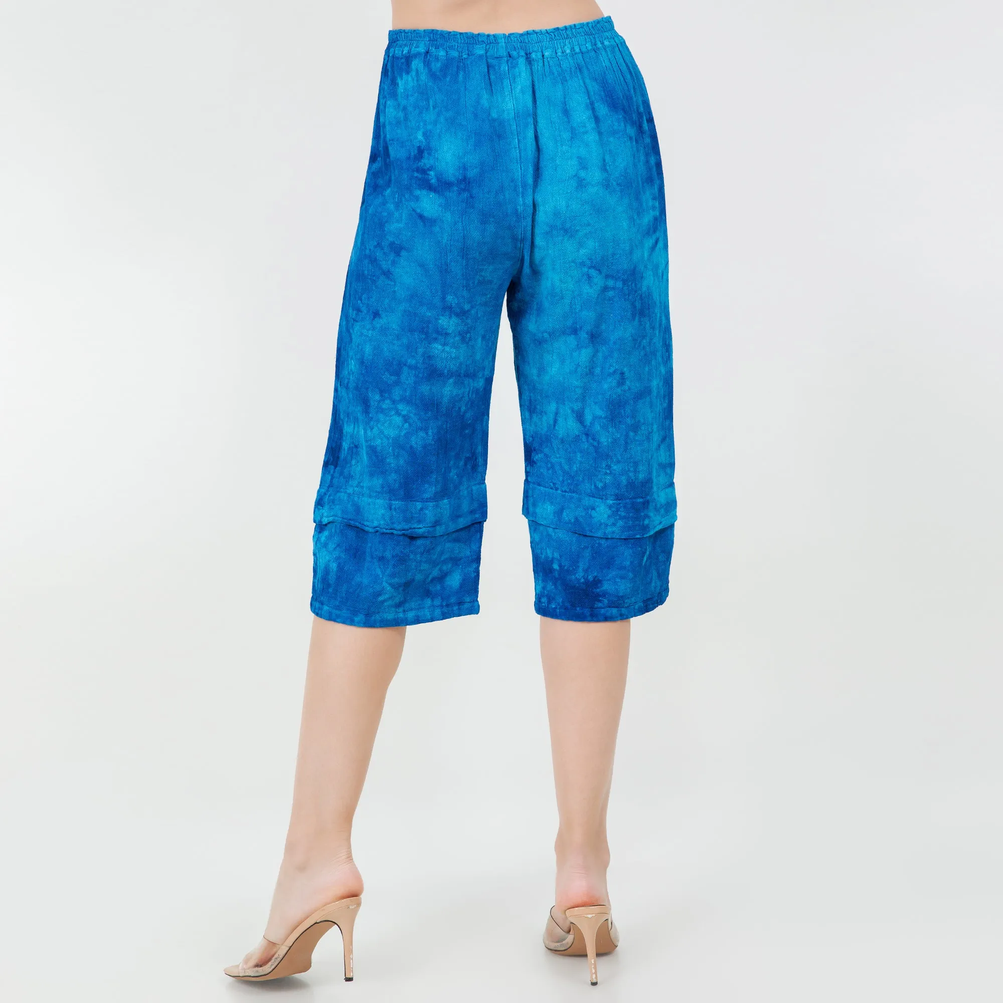 Gail Capri Pant with Pockets! 100% Cotton Gauze,Women Wear