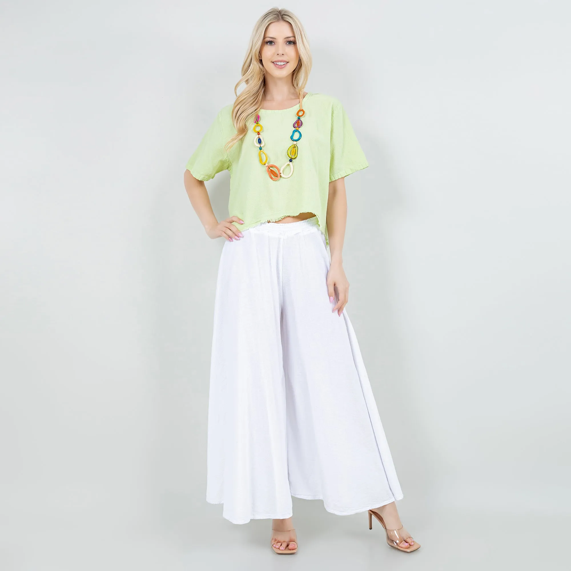 Heidi Top - 100% Cotton Gauze,Women Wear