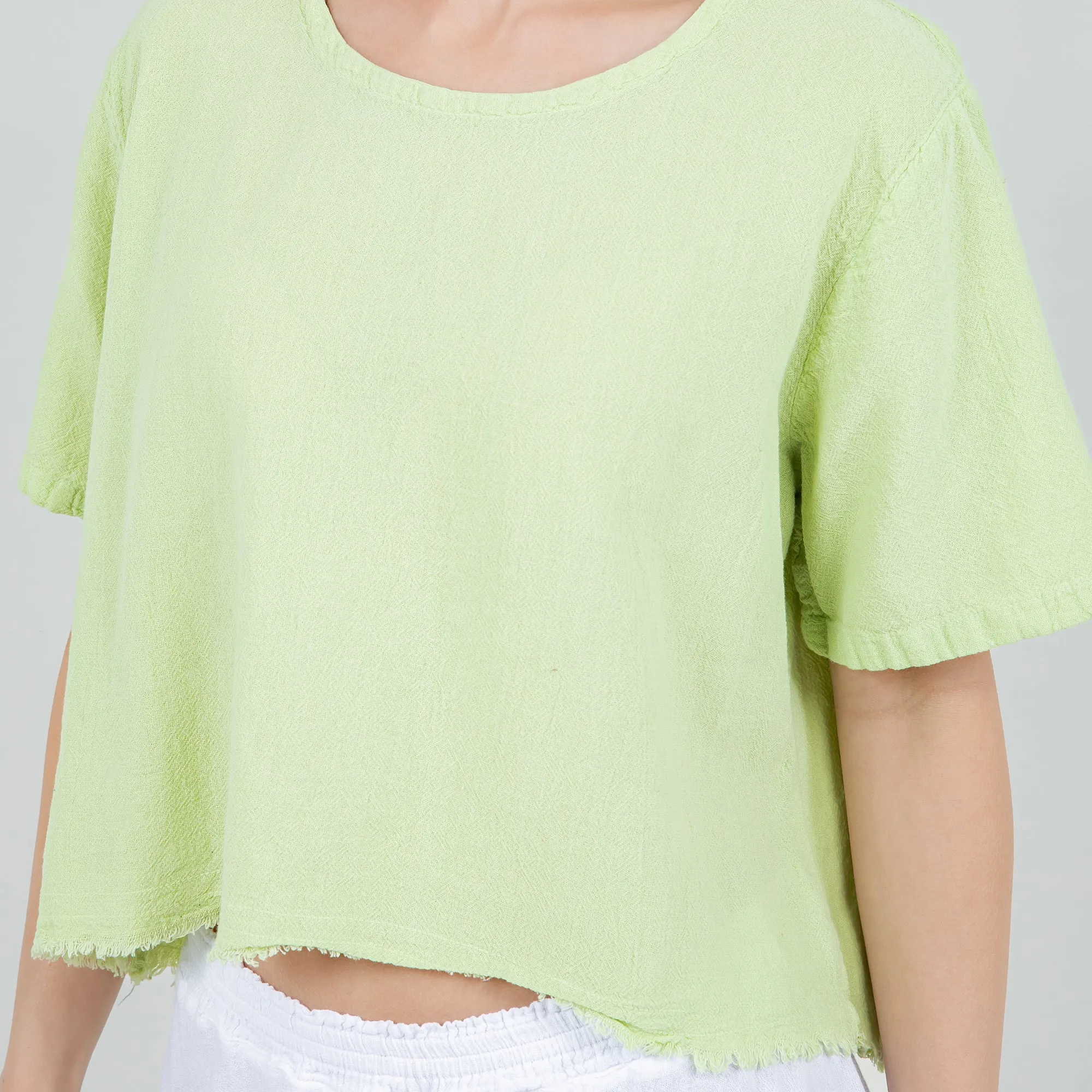 Heidi Top - 100% Cotton Gauze,Women Wear