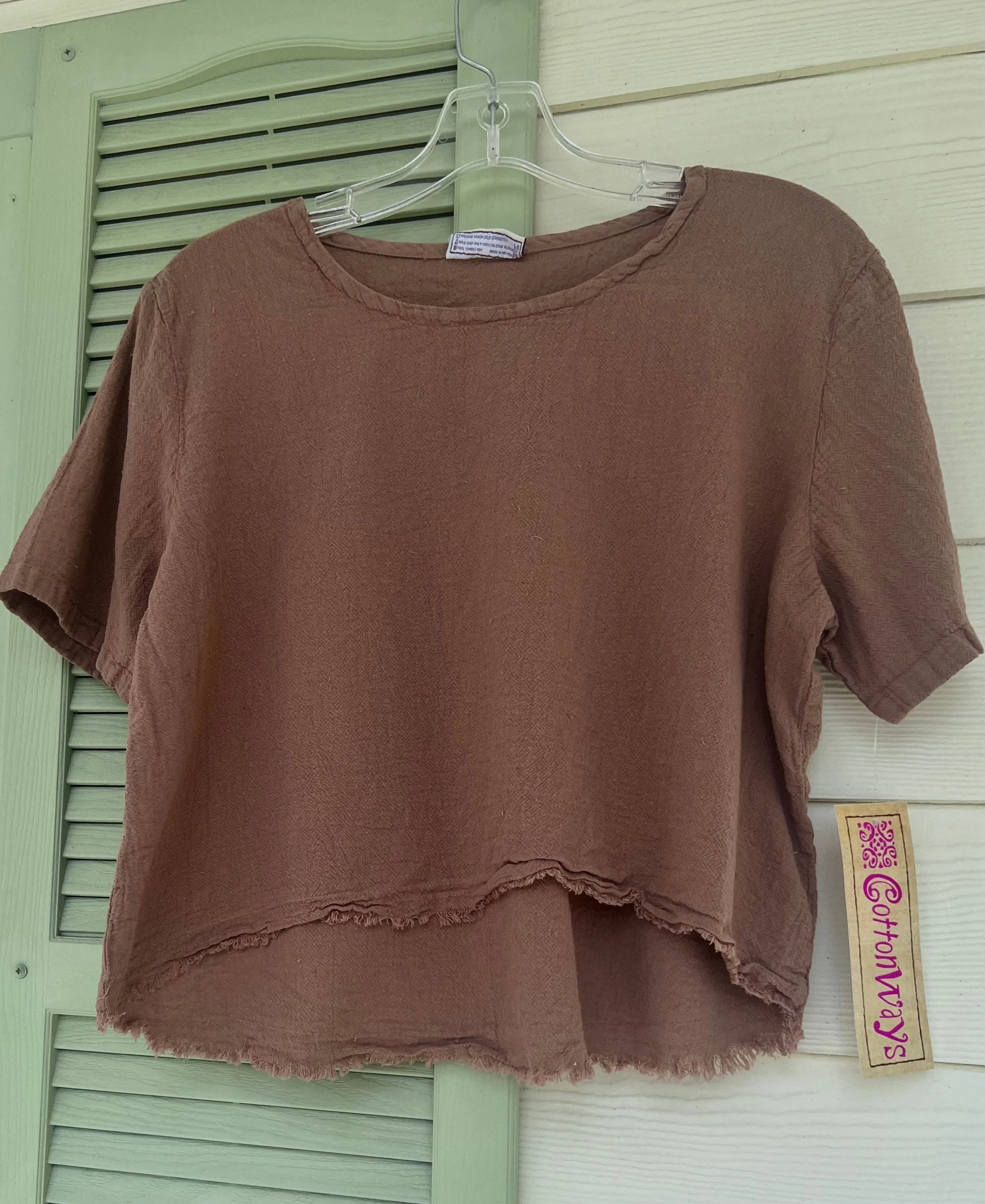 Heidi Top - 100% Cotton Gauze,Women Wear