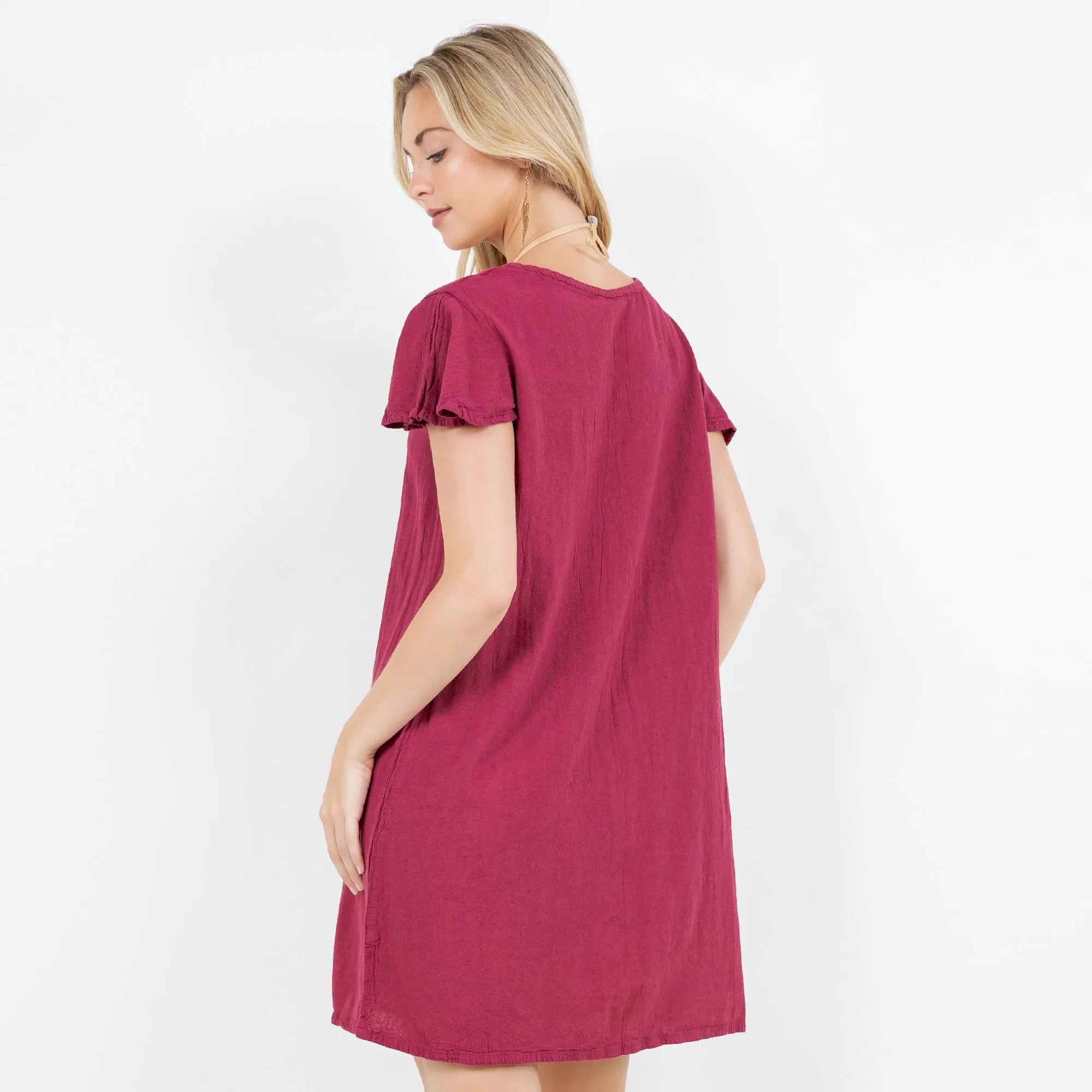 Laura Dress - 100% Cotton Gauze,Women Wear