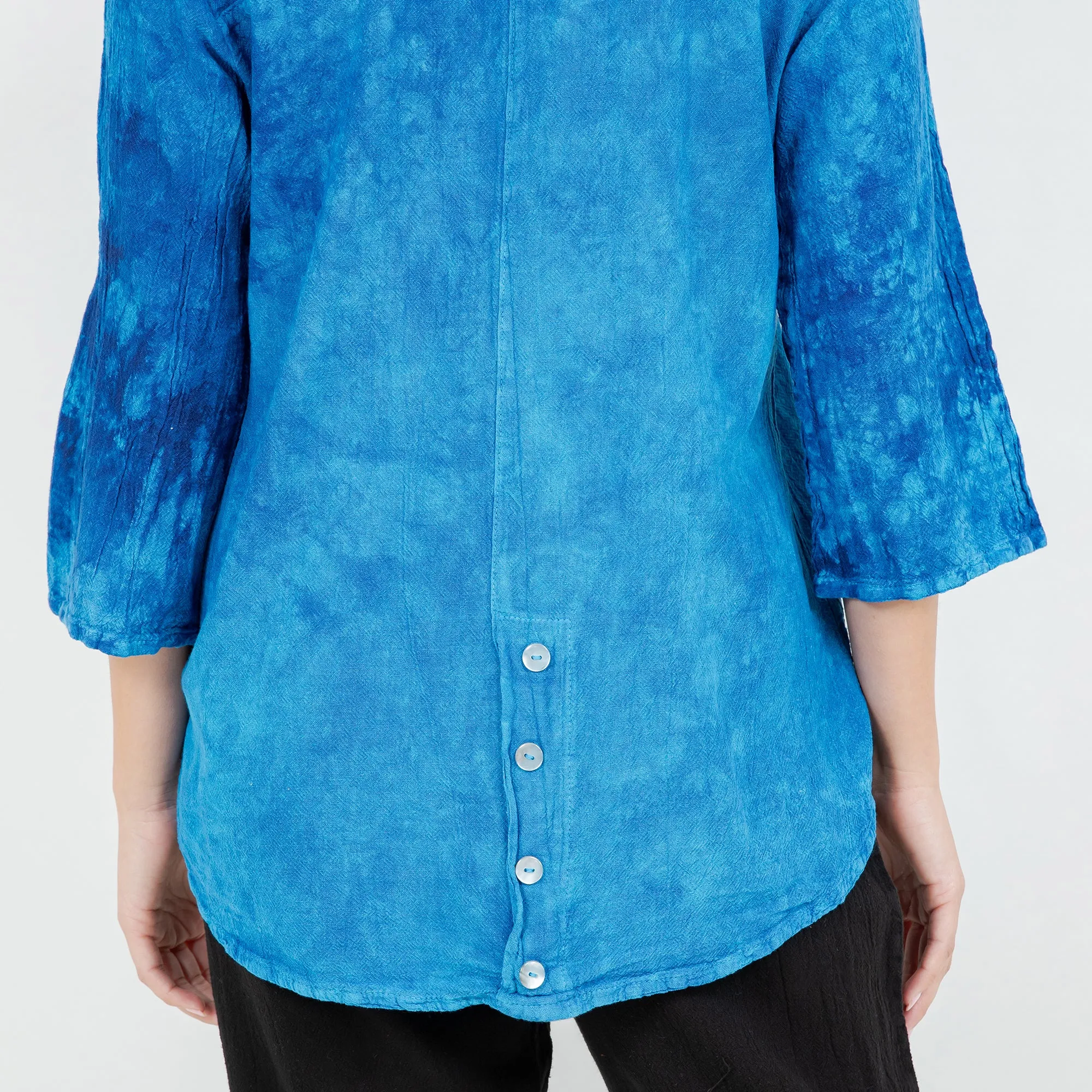 Leah Tuxedo Top with New Colors! 100% Cotton Gauze,Women Wear