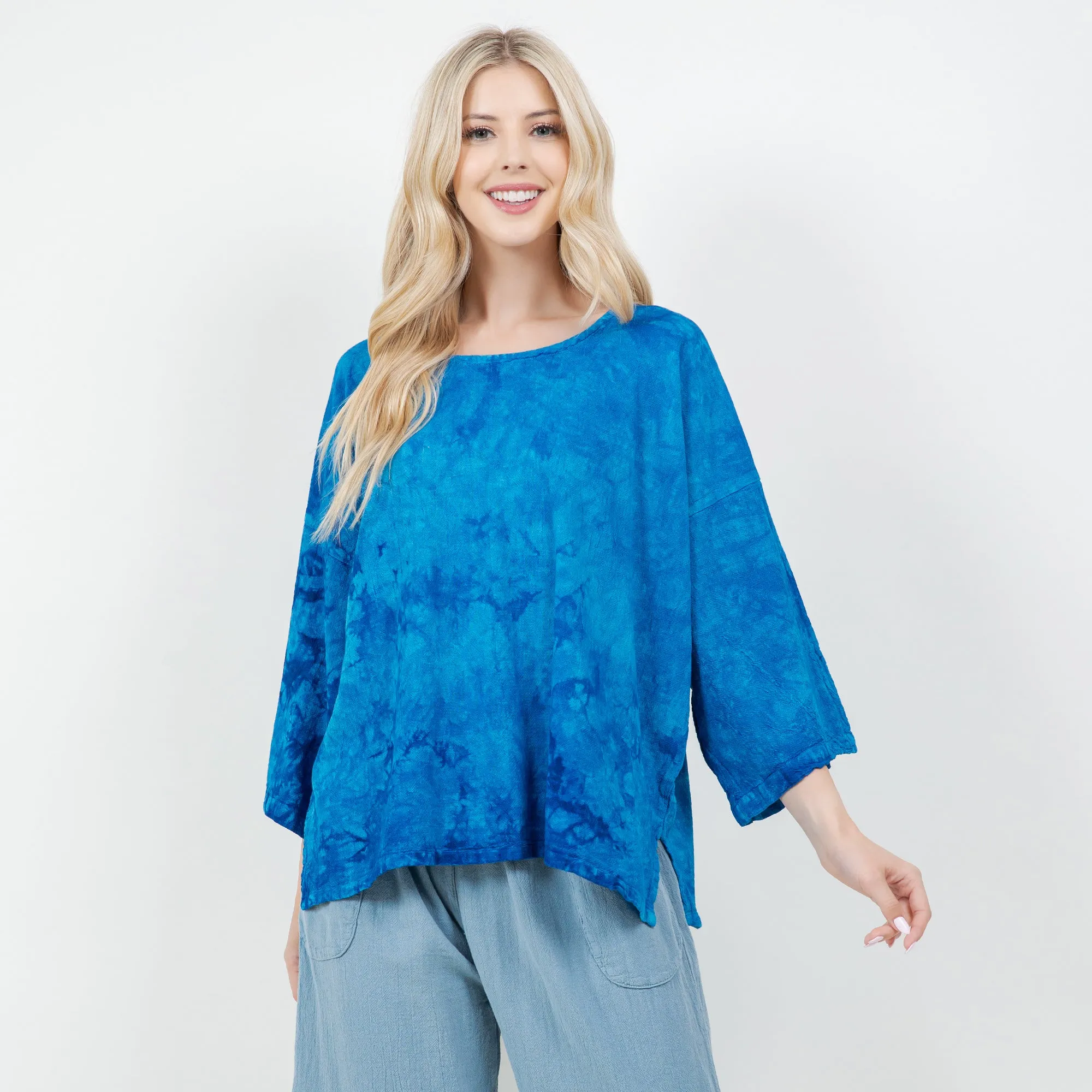 Letitia 3/4 Drop Shoulder Top,Women Wear