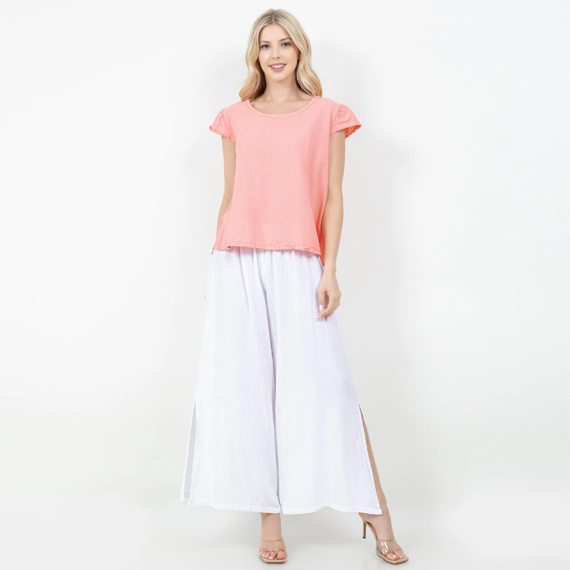 Libby Top 100% Cotton Gauze,Women Wear