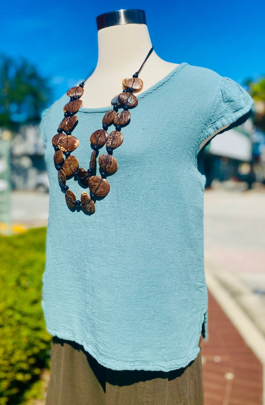 Libby Top 100% Cotton Gauze,Women Wear