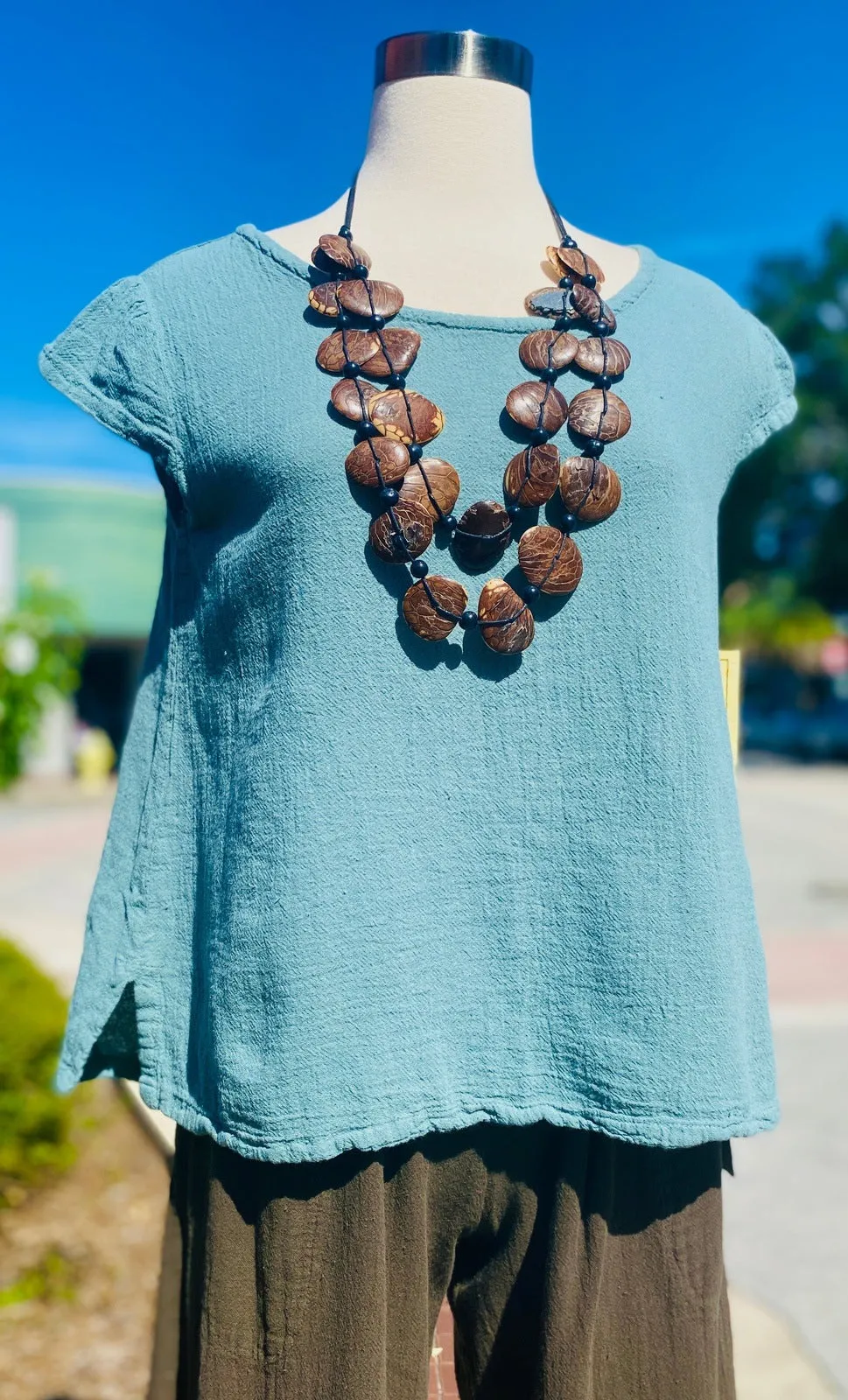 Libby Top 100% Cotton Gauze,Women Wear