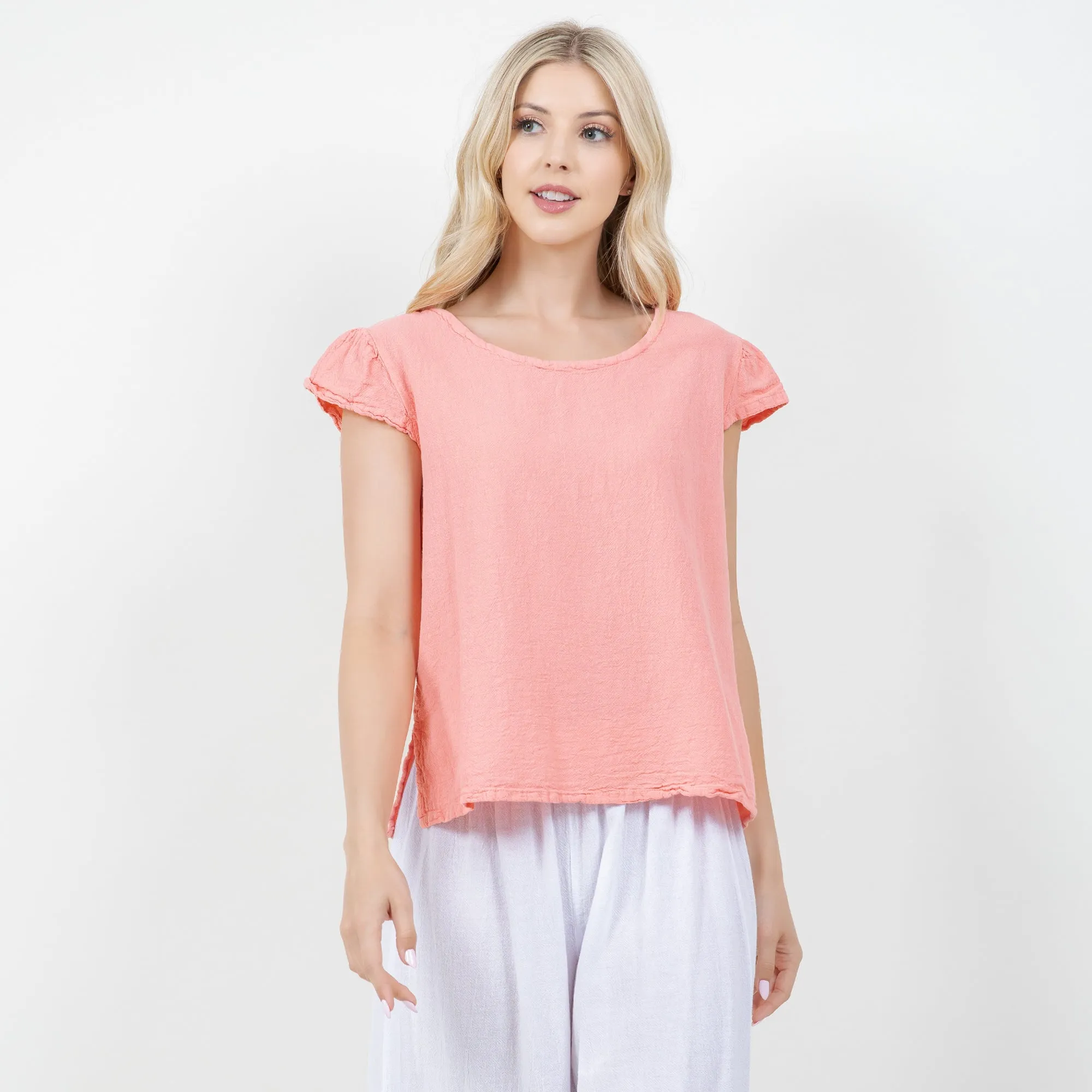 Libby Top 100% Cotton Gauze,Women Wear