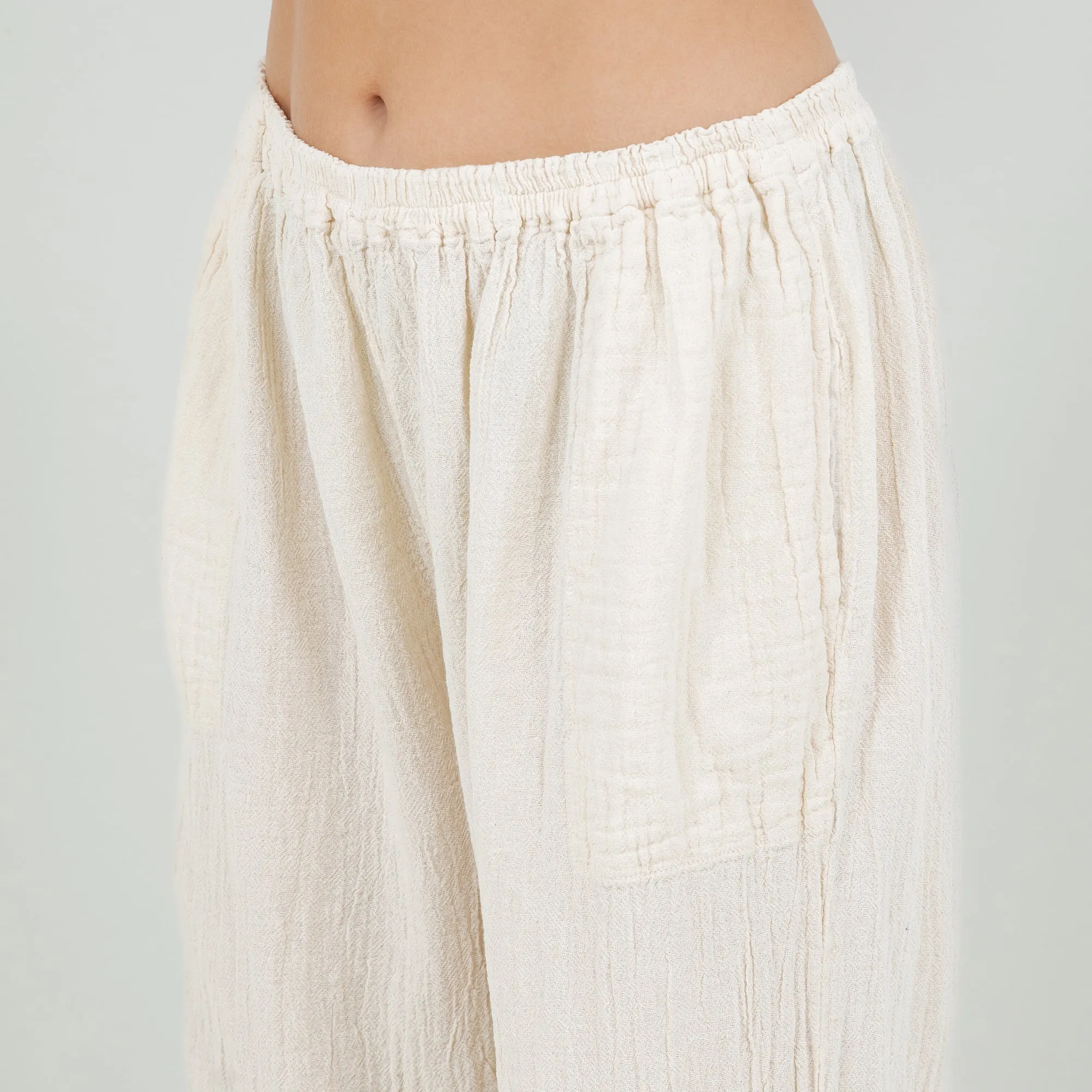 Lisa Pant - Classic with 2 Pockets! 100% Cotton Gauze,Women Wear