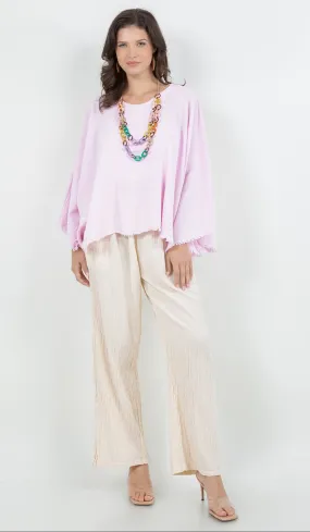 Lisa Pant - Classic with 2 Pockets! 100% Cotton Gauze,Women Wear