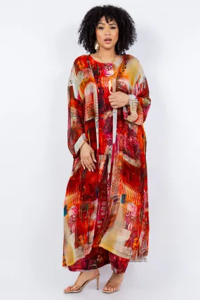 Long Sleeve Duster OSFM,Women Wear