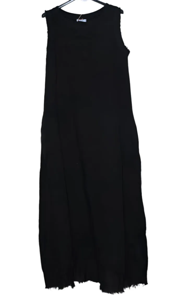 Long Sleeveless Dress 4318,Women Wear
