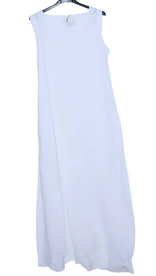 Long Sleeveless Dress 4318,Women Wear
