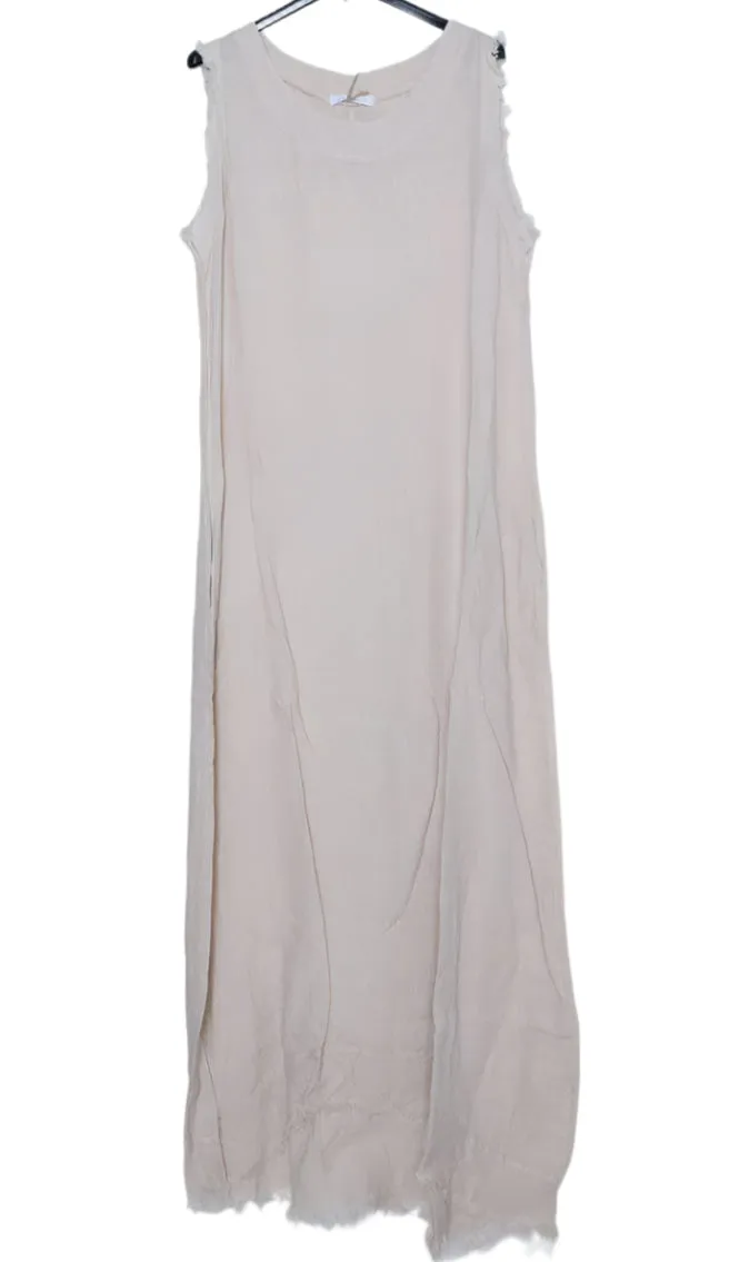 Long Sleeveless Dress 4318,Women Wear
