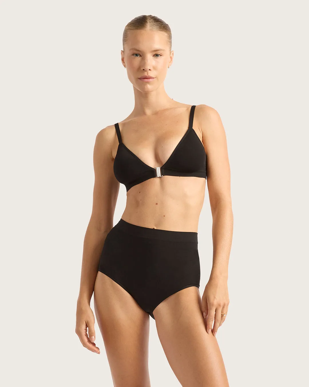 LYOLYTE Full Low Leg Briefs - Black,Women Wear