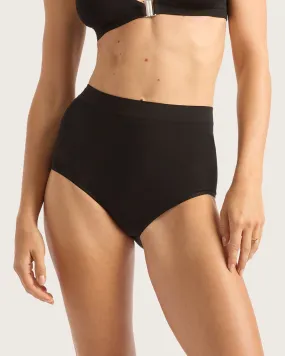 LYOLYTE Full Low Leg Briefs - Black,Women Wear