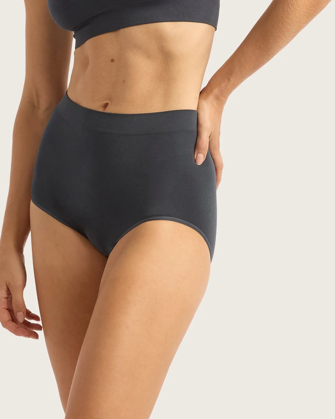 LYOLYTE Full Low Leg Briefs - Storm,Women Wear