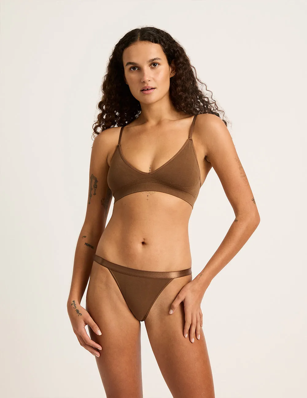 LYOLYTE Hi-Cut Bikini - Clove,Women Wear