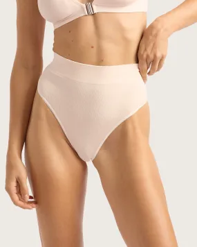 LYOLYTE High Waist G-String - Powder Pink,Women Wear