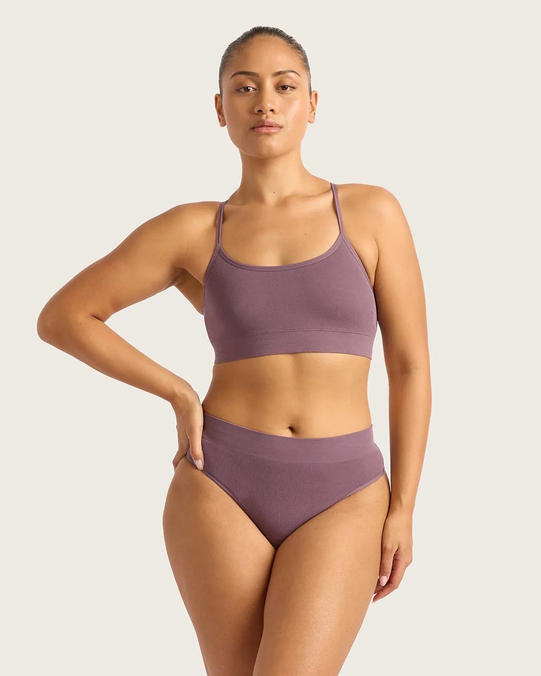 LYOLYTE High Waist G-String - Wisteria,Women Wear