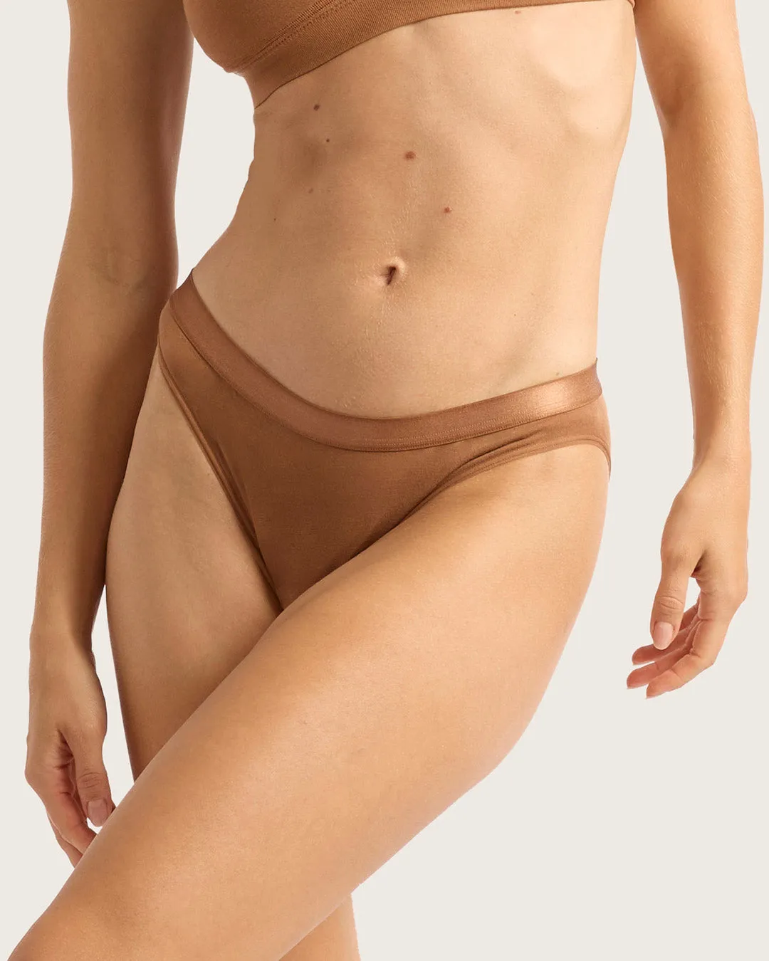 LYOLYTE Hipster Bikini - Maple,Women Wear