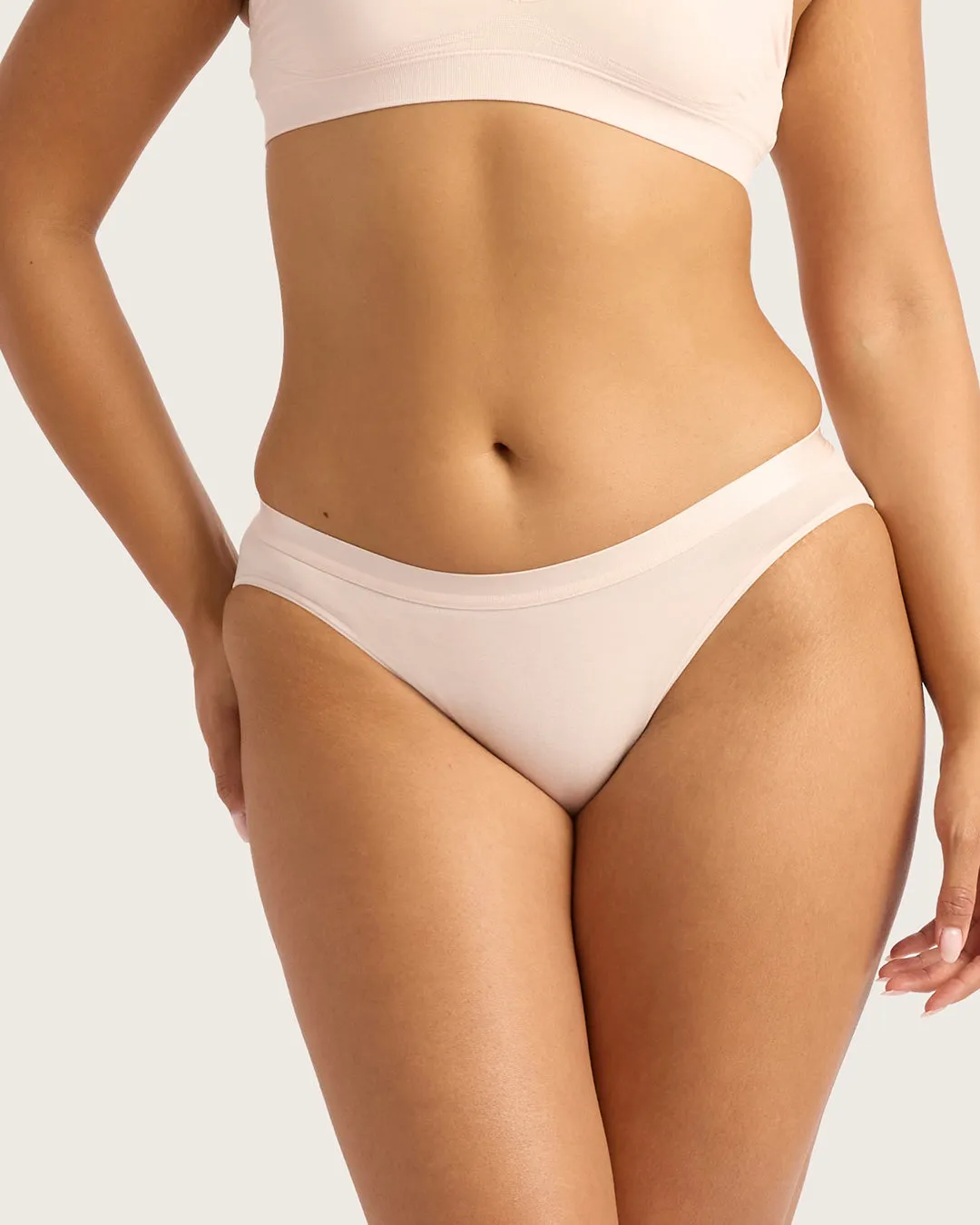 LYOLYTE Hipster Bikini - Powder Pink,Women Wear