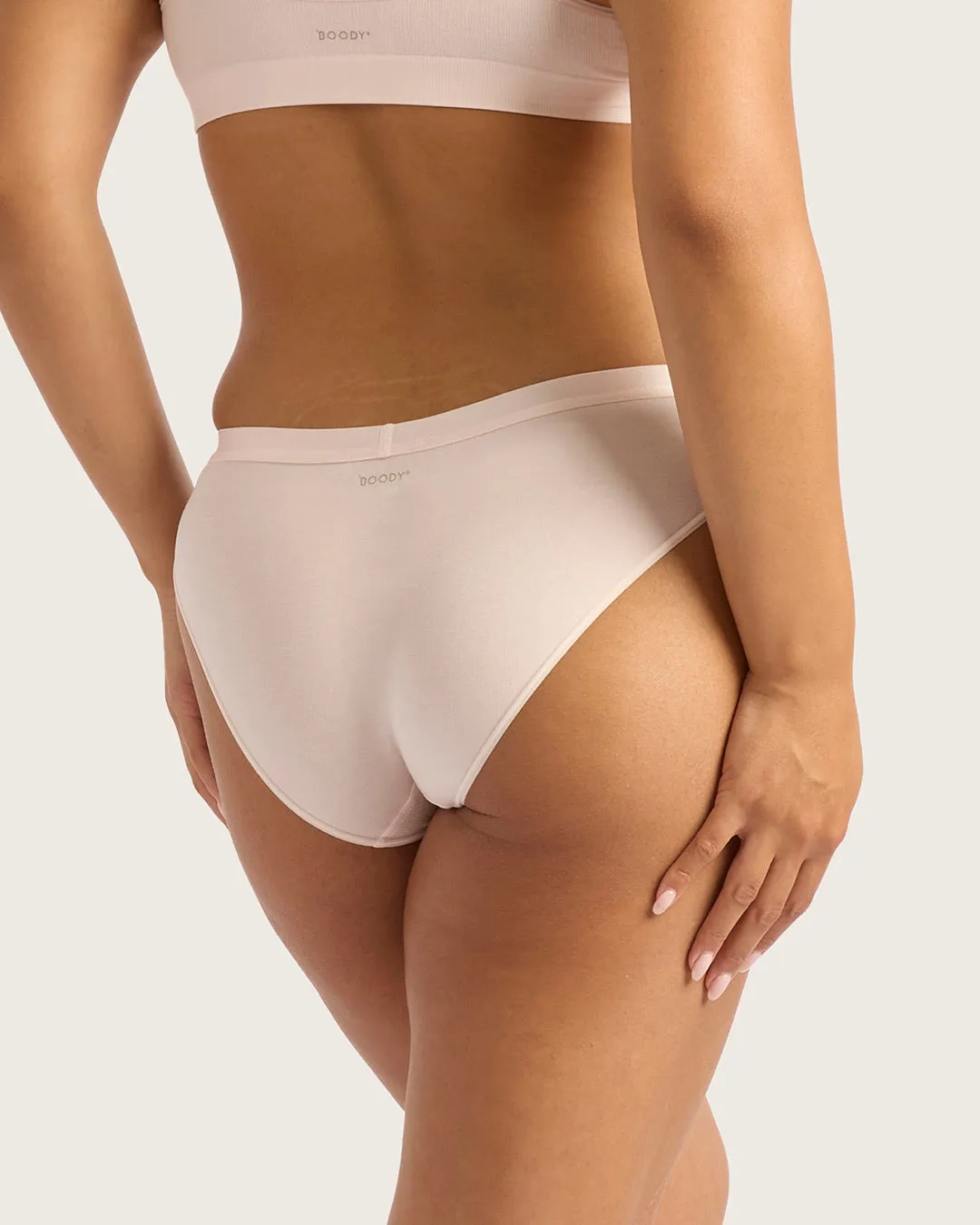 LYOLYTE Hipster Bikini - Powder Pink,Women Wear