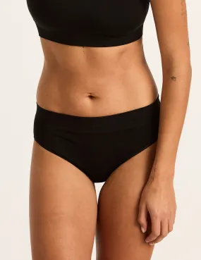 LYOLYTE Mid-Rise Briefs - Black,Women Wear