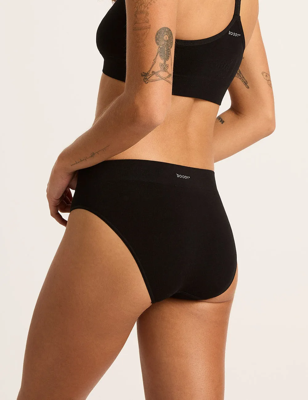 LYOLYTE Mid-Rise Briefs - Black,Women Wear