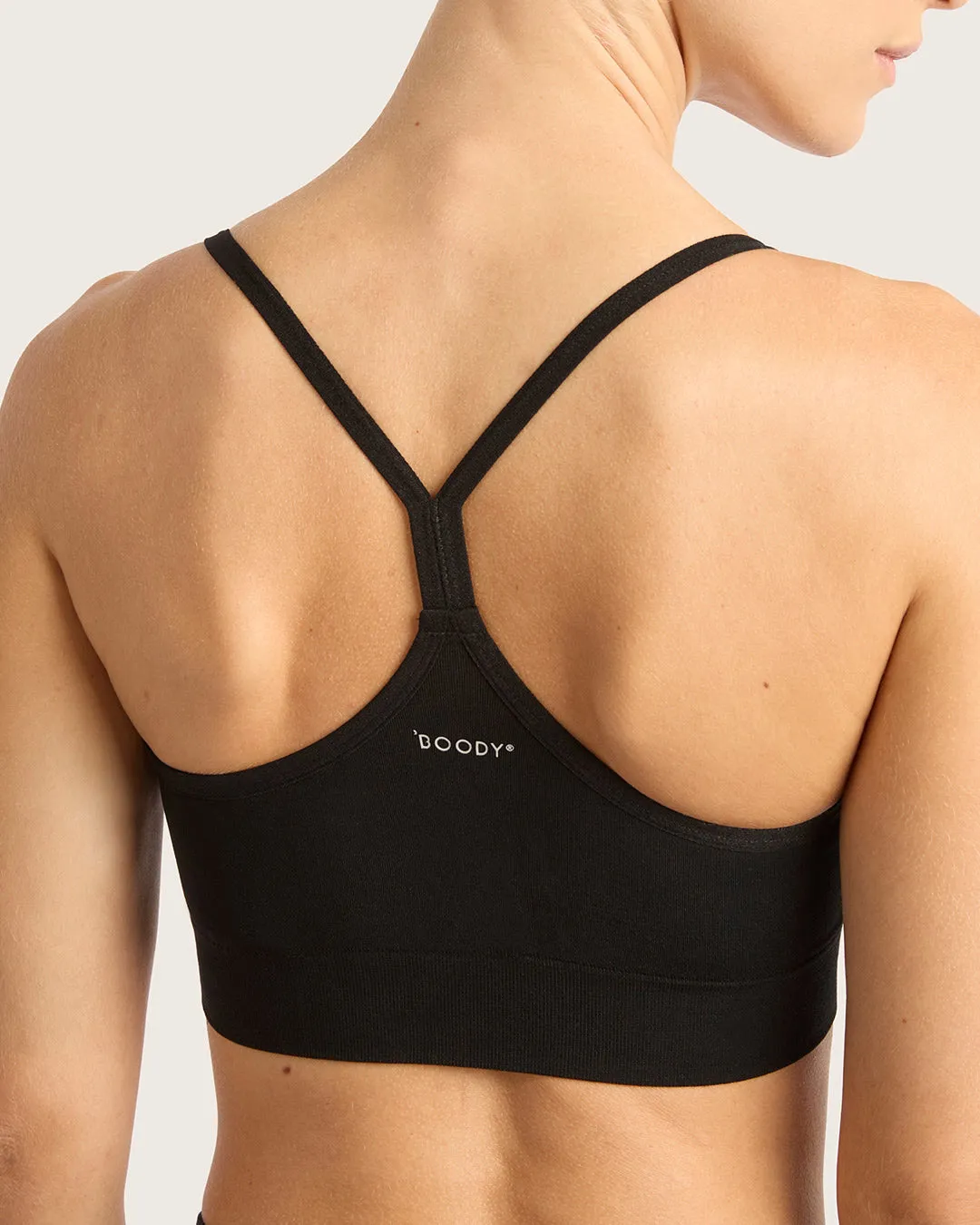 LYOLYTE Racerback Bralette - Black,Women Wear