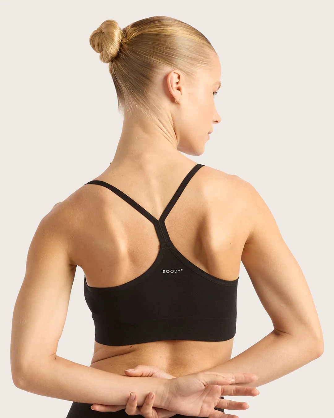 LYOLYTE Racerback Bralette - Black,Women Wear