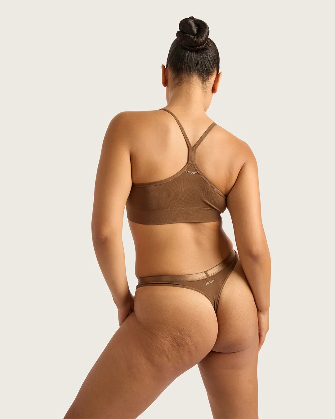 LYOLYTE Racerback Bralette - Clove,Women Wear