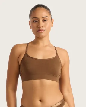 LYOLYTE Racerback Bralette - Clove,Women Wear
