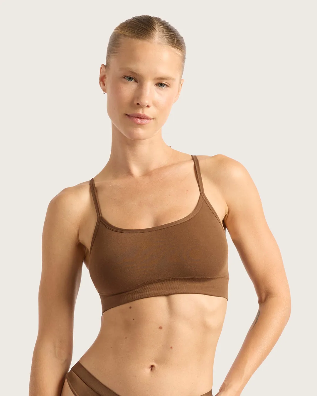 LYOLYTE Racerback Bralette - Clove,Women Wear