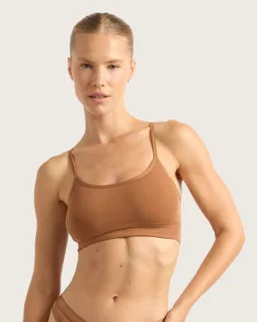 LYOLYTE Racerback Bralette - Maple,Women Wear