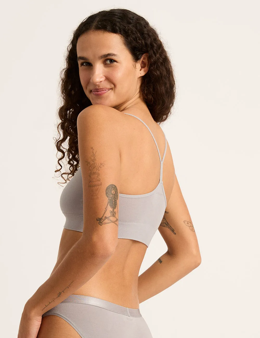 LYOLYTE Racerback Bralette - Mist,Women Wear