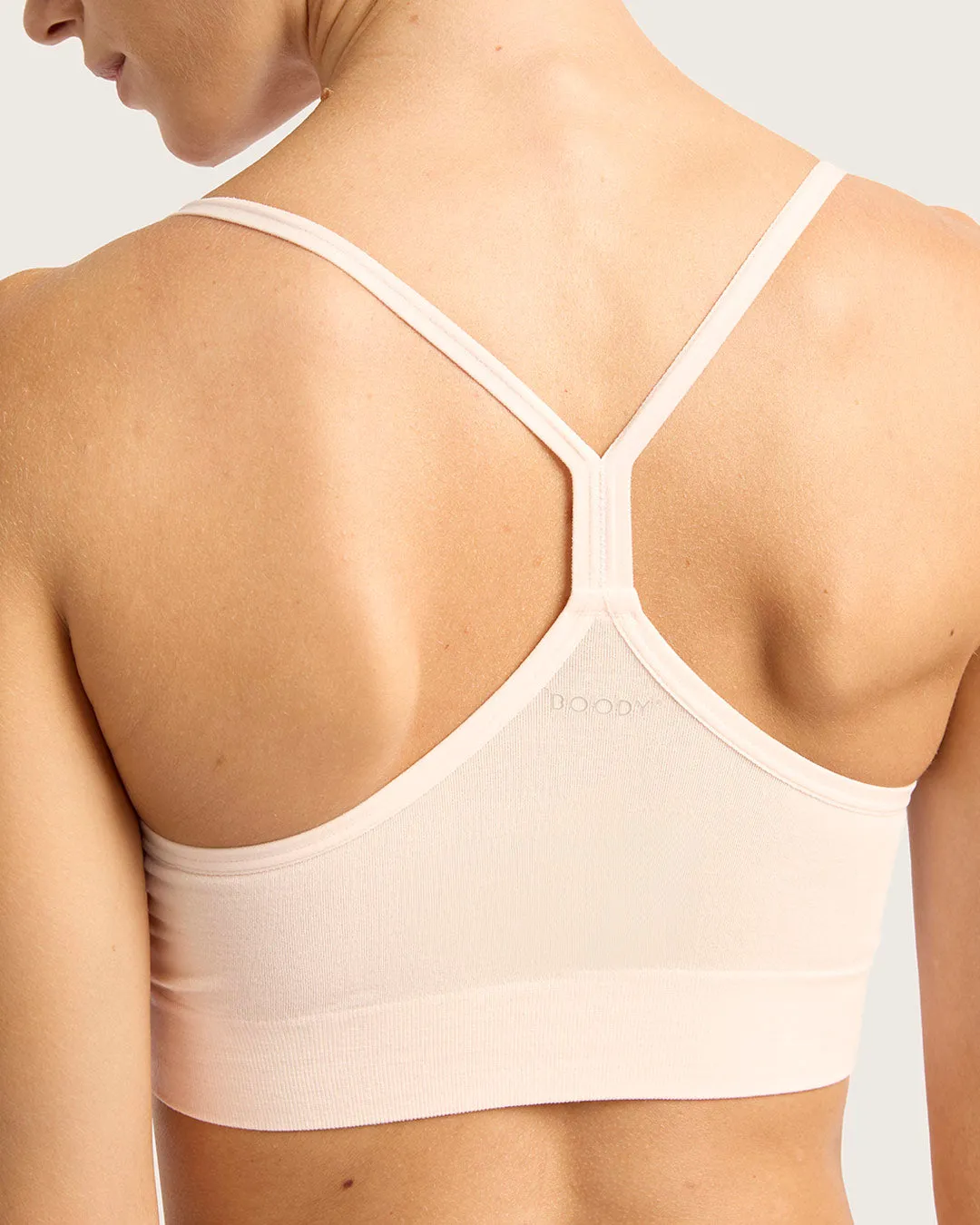 LYOLYTE Racerback Bralette - Powder Pink,Women Wear